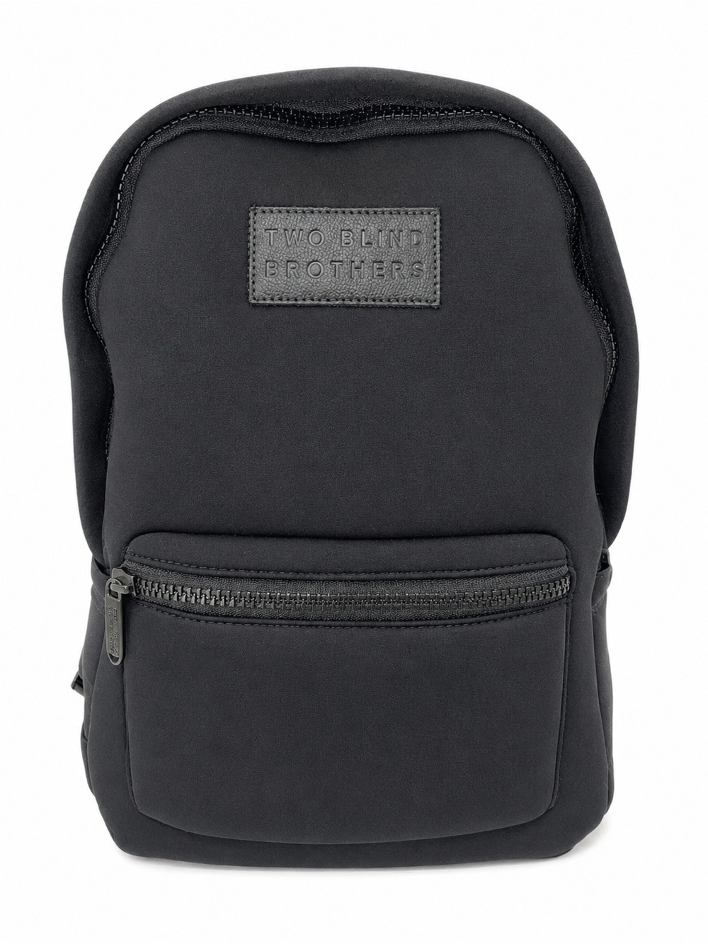 Two Blind Brothers Mercer Neoprene Black Backpack EUC